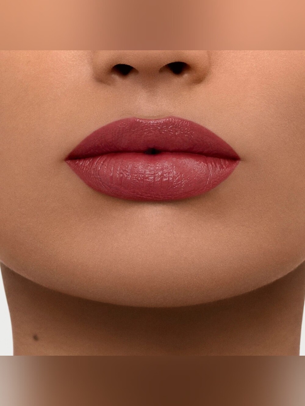 Burberry Kisses – Sepia No.35 Satin Lip Colour deep red color dark pink rosy New - Picture 6 of 8